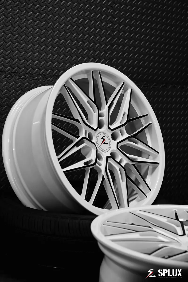 Sa-02 Corvette C7 Stingray/Z51 Black&White 18X8.5 19X10,19X8.5 20X12 2
