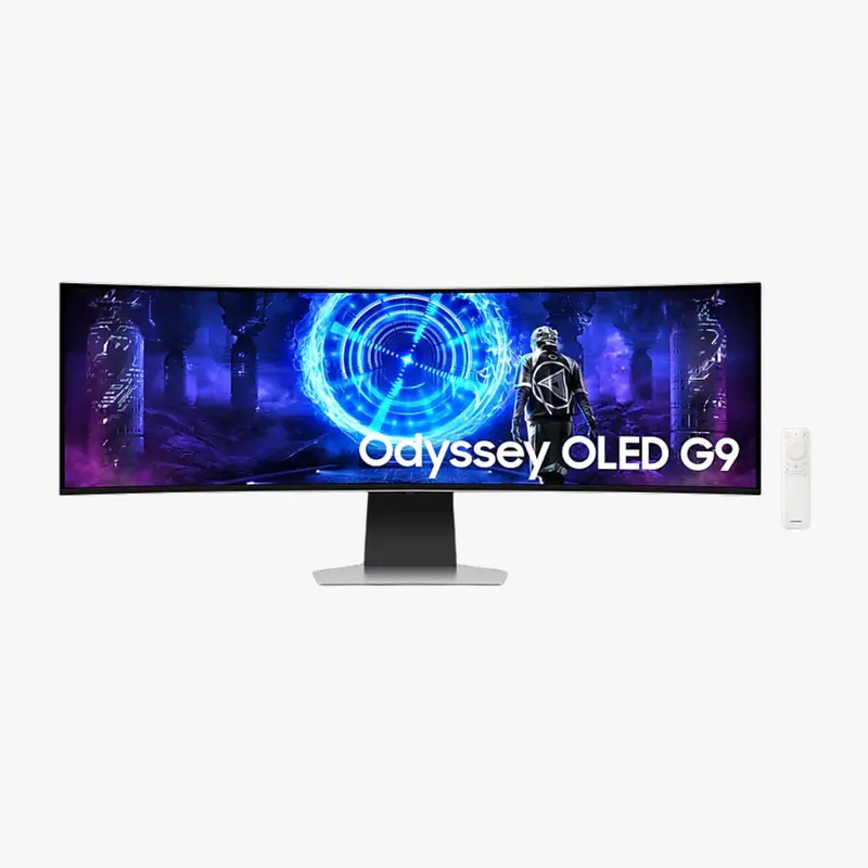 Samsung Odyssey Oled G9 G95sd 49インチ ゲーミングモニター(Ls49dg952skxkr)最大360hz / Oled / デュアルqhd / 湾曲1800r 一年間保証輸入品 1