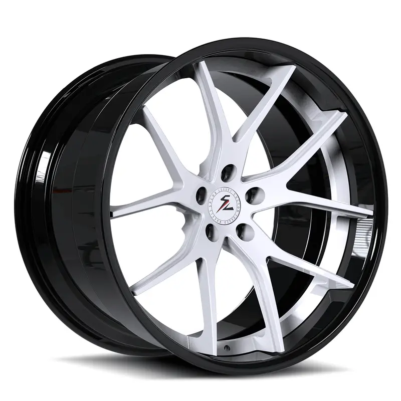 Sc-04 Custom Super Concave Piano Black, Chrome Wheels 1