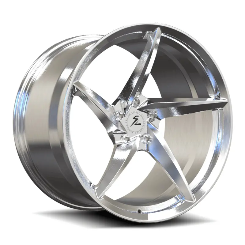 Sc-09M Custom Super Concave Forged Brushed Aluminum Wheels 1