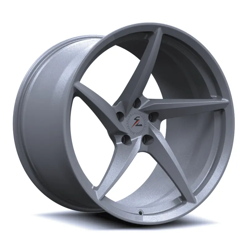 Sc-09M Custom Super Concave Forged Satin Gunmetal Wheels 1