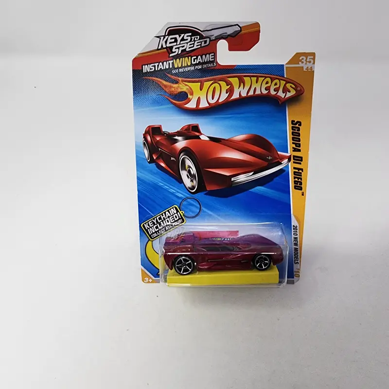 Scoopa Di Fuego #35 * Hot Wheels 2010 Keys To Speed 1