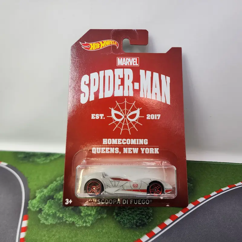 Scoopa Di Fuego * Hot Wheels Spider-Man Homecoming Marvel 1