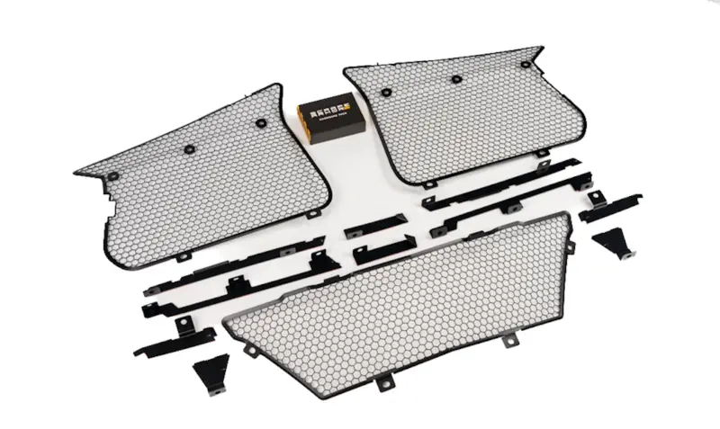 Scrape Armor Radiator Guards - Corvette C8 Z06 / E-Ray 2