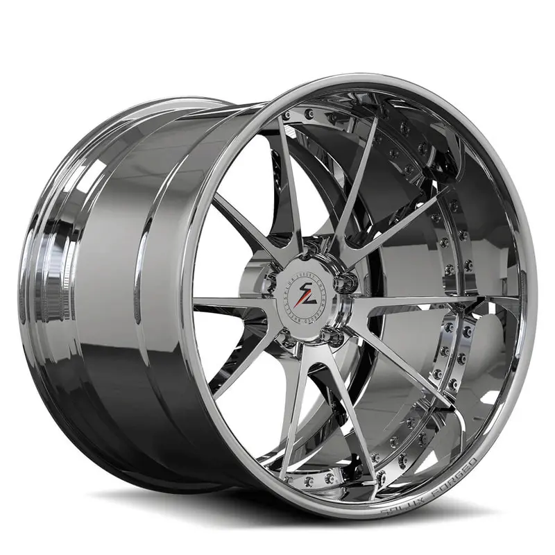 Sd-04 Custom Deep Dish Chrome Wheels 1