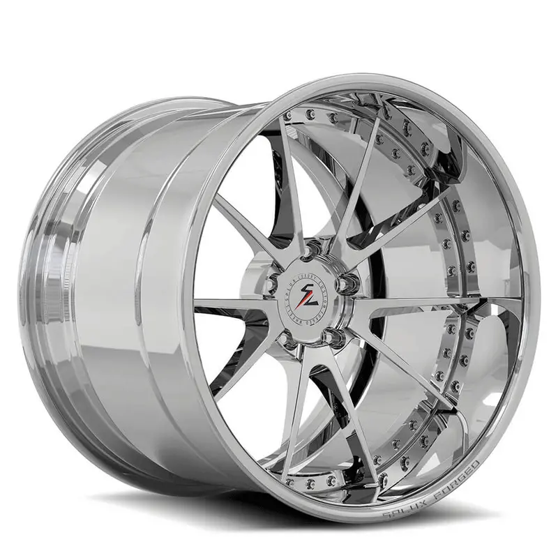 Sd-04 Custom Deep Dish Polished Wheels 1