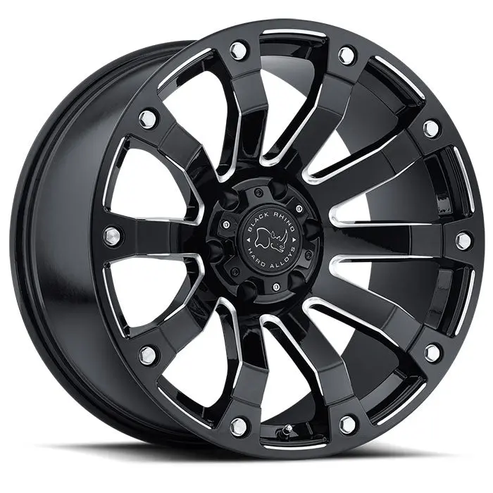 Selkirk Gloss Black Milled Spokes 1