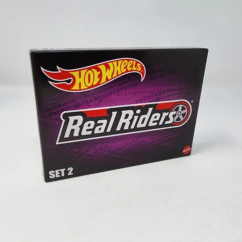 Set #2  Real Rider Tire & Rims * Hot Wheels Includes 6 Sets 1