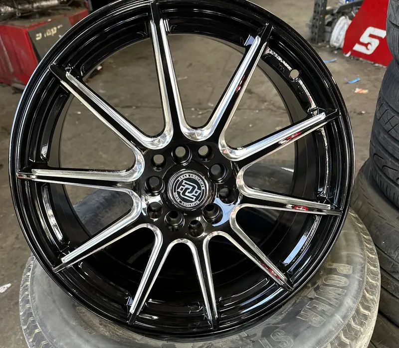 Set Of 4 Drag Concepts 18" Dc-R39 Wheels 5X114.3 Black Milled 35Et 73.1Cb 1
