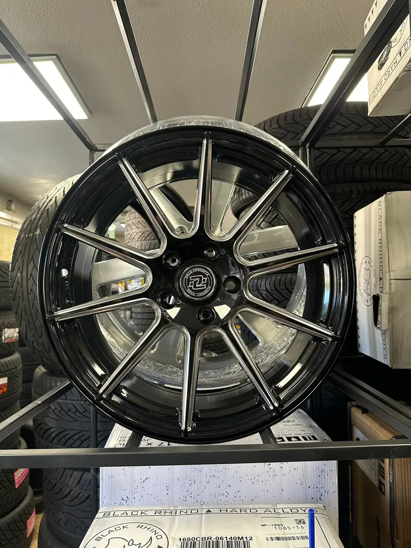 Set Of 4 Drag Concepts 18" Dc-R39 Wheels 5X114.3 Black Milled 35Et 73.1Cb 2