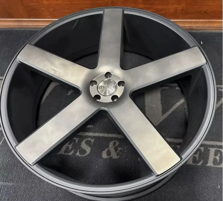 (Set Of 4) Dub S216 Baller 28X10 5X115 / 5X120 Matte Black Wheel 28" 31Mm For Chevy Gmc 1
