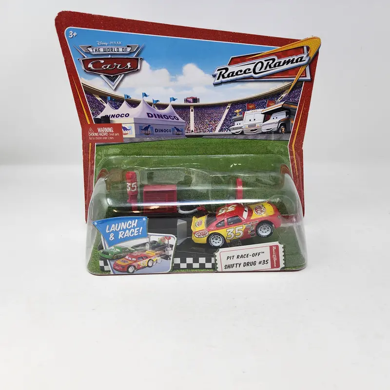 Shifty Drug #35 Pit Row Race-Off * Disney Pixar The World Of Cars Race O Rama 1