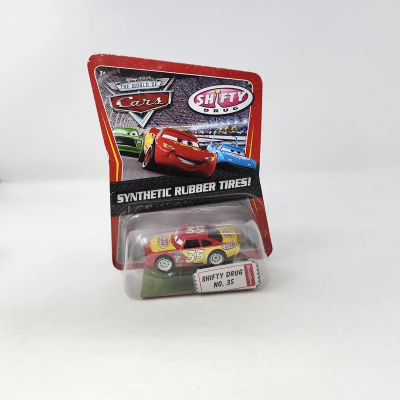 Shifty Drug No. 35 W/ Synthetic Rubber Tires * Disney Pixar The World Of Cars 1