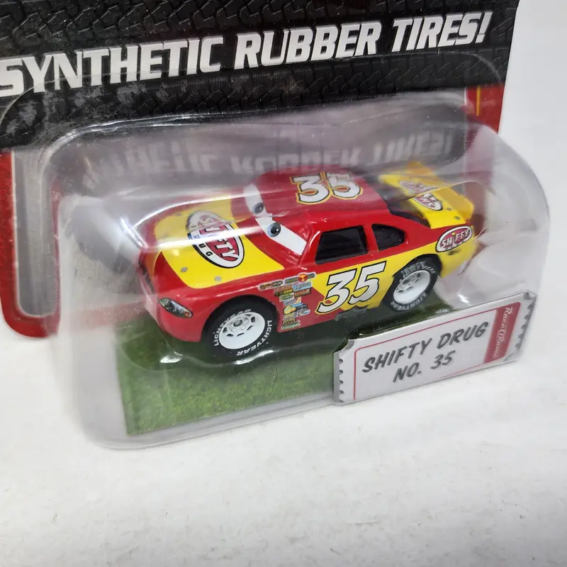 Shifty Drug No. 35 W/ Synthetic Rubber Tires * Disney Pixar The World Of Cars 2