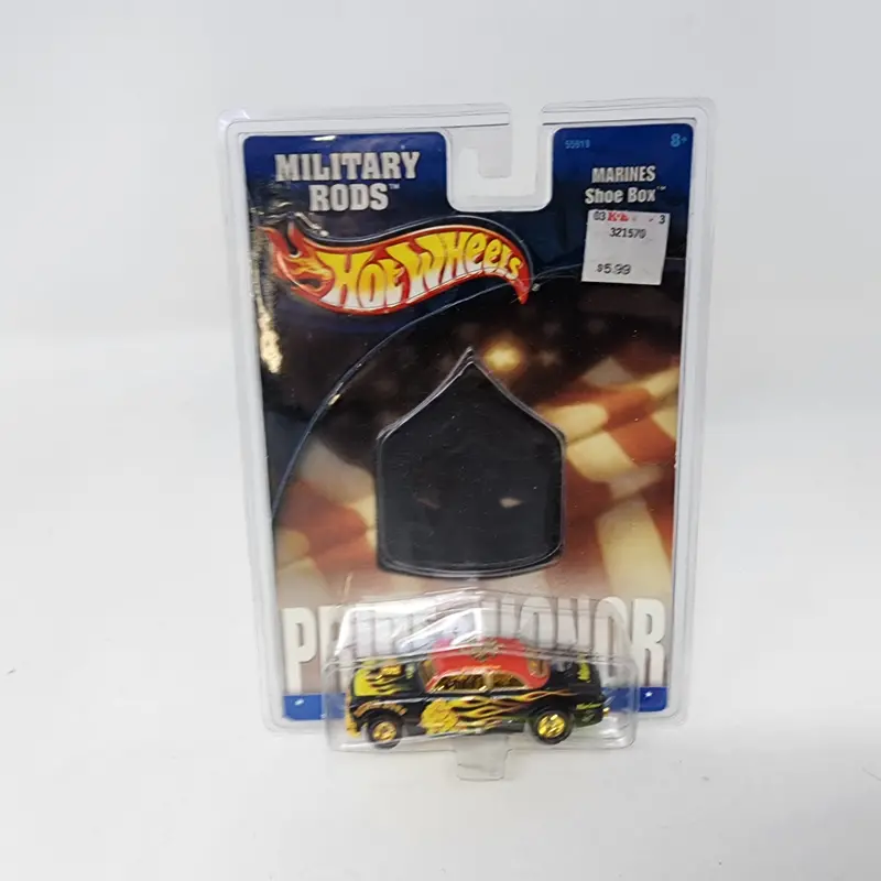 Shoe Box Marines * Hot Wheels Military Rods 1