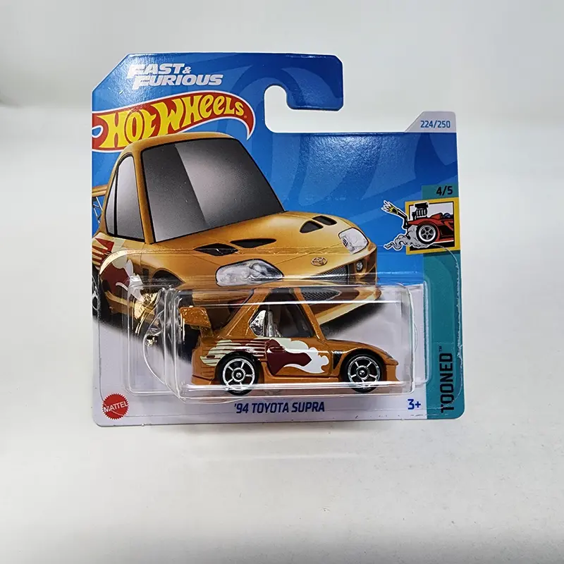Short Card * '94 Toyota Supra #224 * Fast & Furious * 2024 Hot Wheels Case Q 1