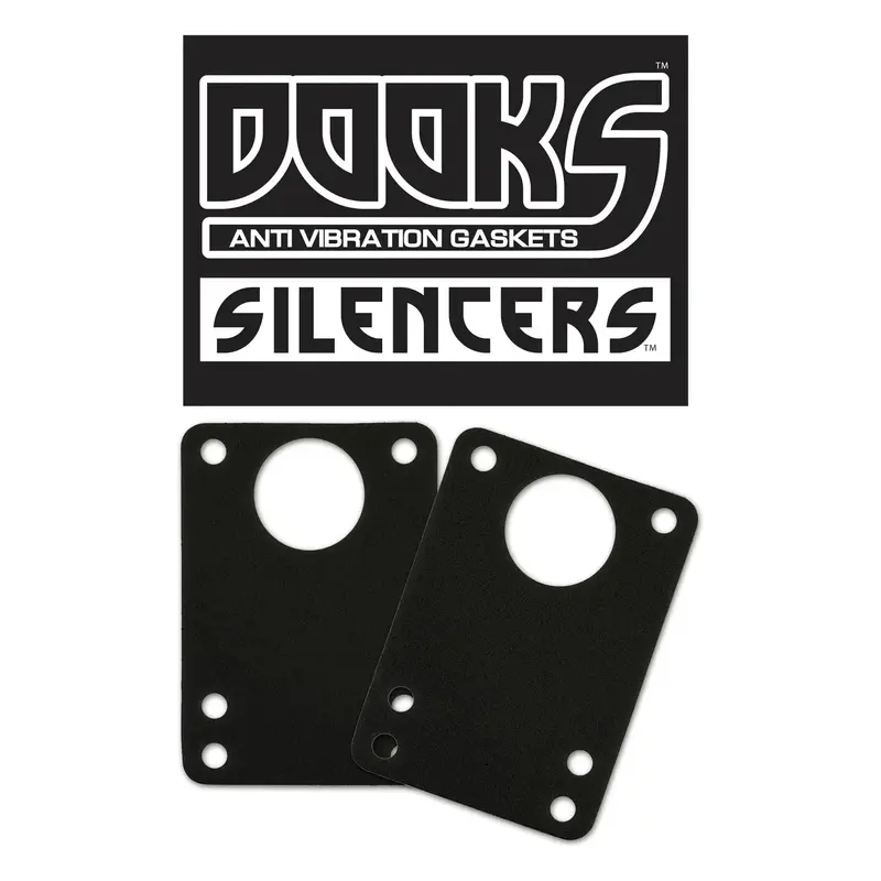 Shorty's Dooks Silencers 1/16" Anti-Vibration Foam Gaskets (2-Pack) 1