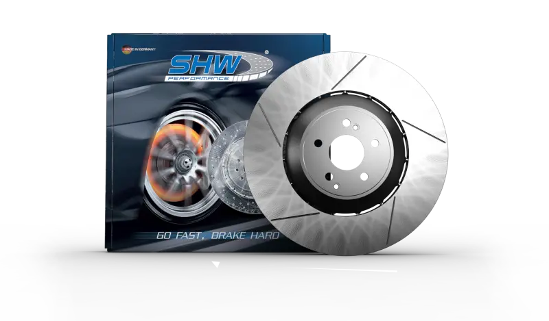 Shw 13-16 Porsche Panamera Gts W/O Ceramics Right Front Slotted Lightweight Brake Rotor (298615302C) 2