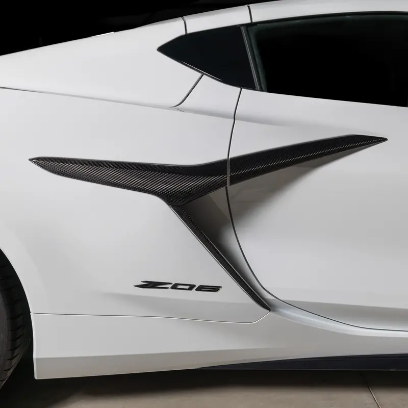 Side Intake Vents | Carbon Fiber | Corvette C8 Z06 & E-Ray 1