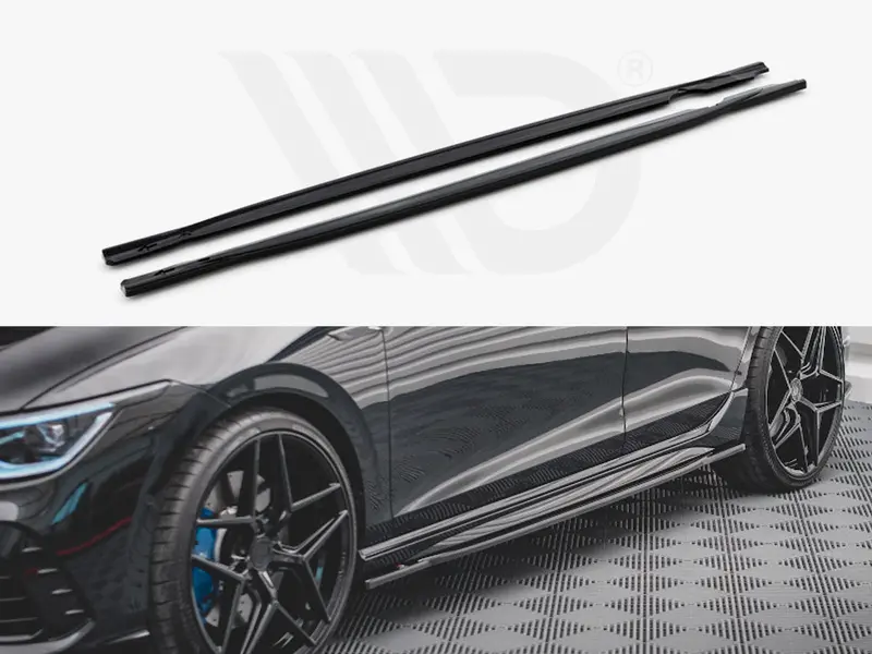 Side Skirts Diffusers V.1 Vw Golf R Mk8 (2020-) 1