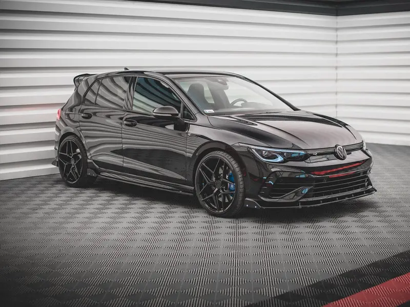 Side Skirts Diffusers V.2 + Flaps Vw Golf R Mk8 1