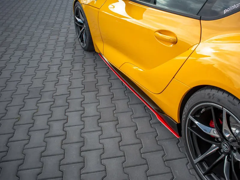 Side Skirts Diffusers V.2 Toyota Supra Mk5 (2019-) 3