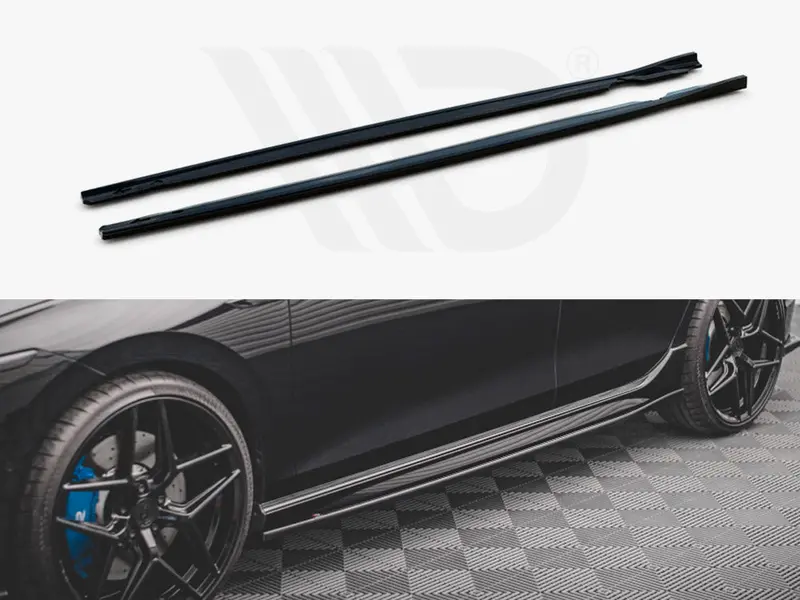 Side Skirts Diffusers V.2 Vw Golf R Mk8 1