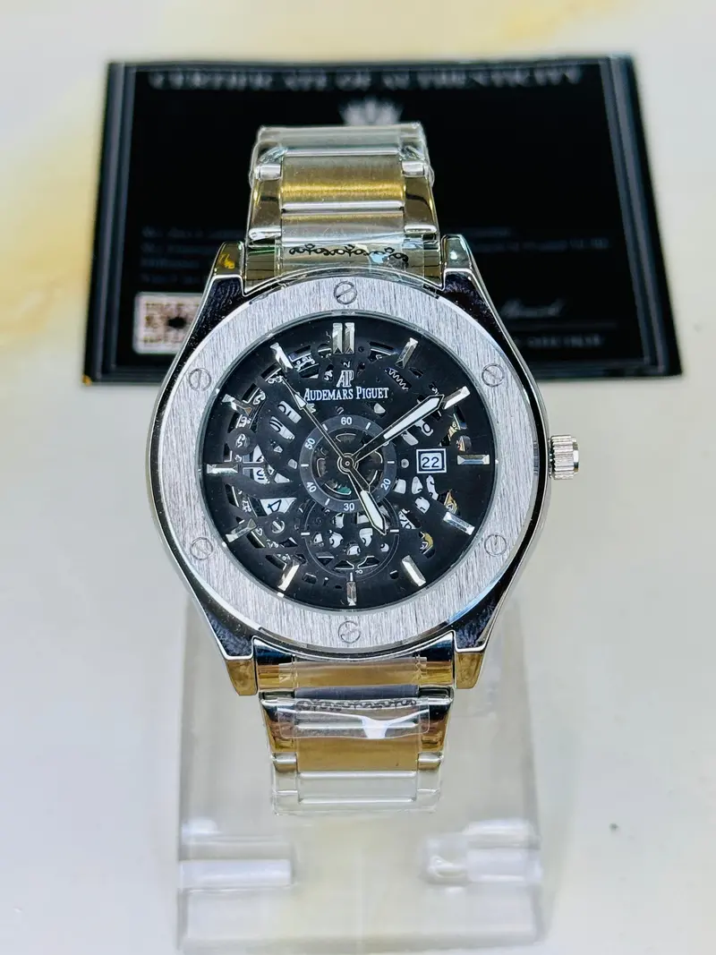 Silver Black Hologram Ap Watch 2