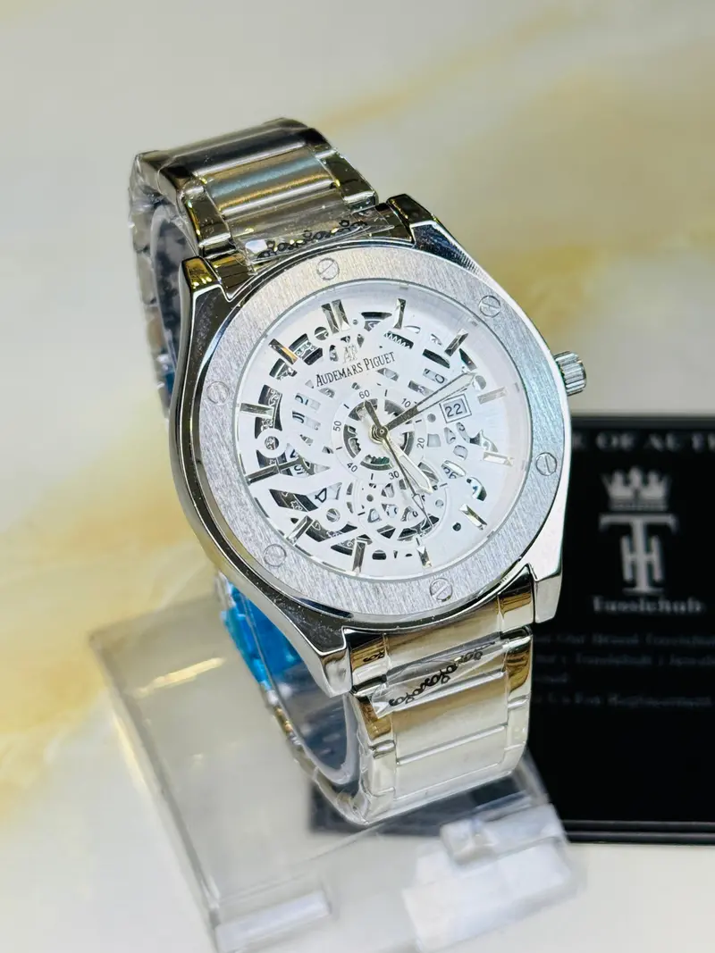 Silver White Hologram Ap Watch 1