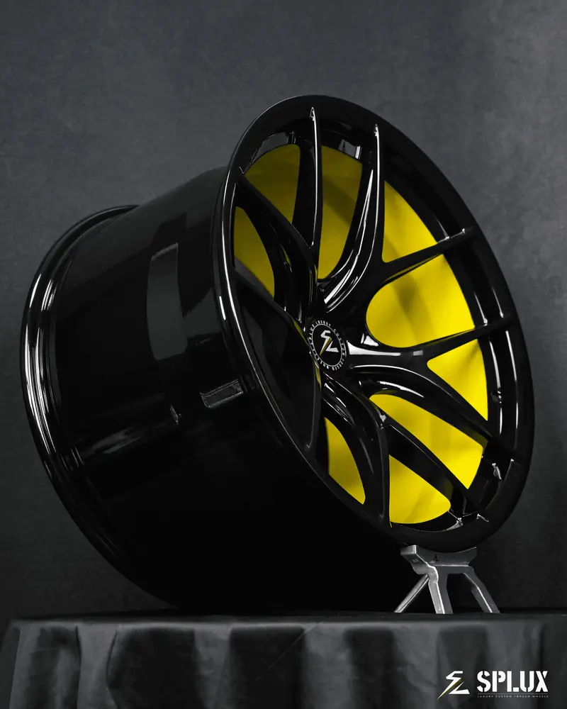 Sl-01 2022-2025 Corvette C8 Z06/E-Ray Accelerate Yellow Ultra Lightweight Concave 20X10 21X13 1