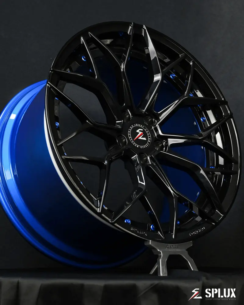 Sl-C04 Custom C8 Corvette Stingray/Z51 Elkhart Lake Blue 20X9 21X12, 19X8.5 20X11 1