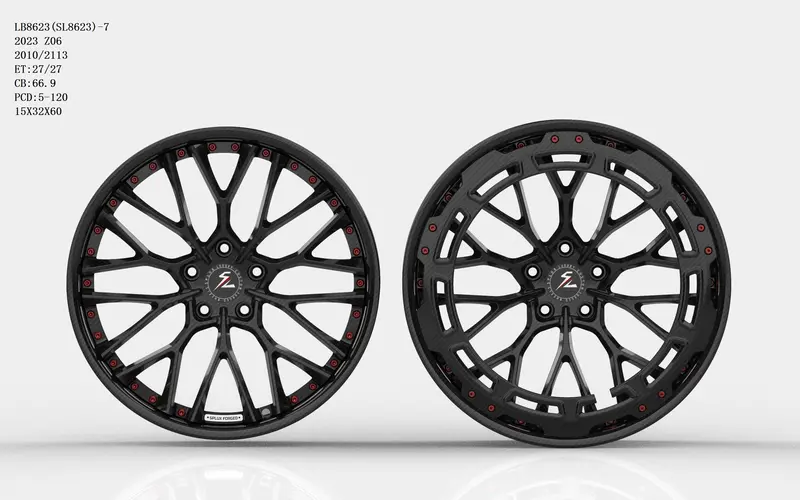 Sl-C12 Custom Forged 2-Piece+3-Piece Wheels Series 1