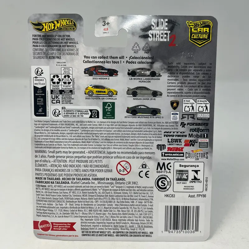 Slide Street 2 * Complete 5 Car Set * 2024 Hot Wheels Car Culture Case H 2