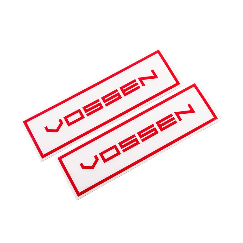 Small Classic Vossen Outline Decal 2-Pack 3