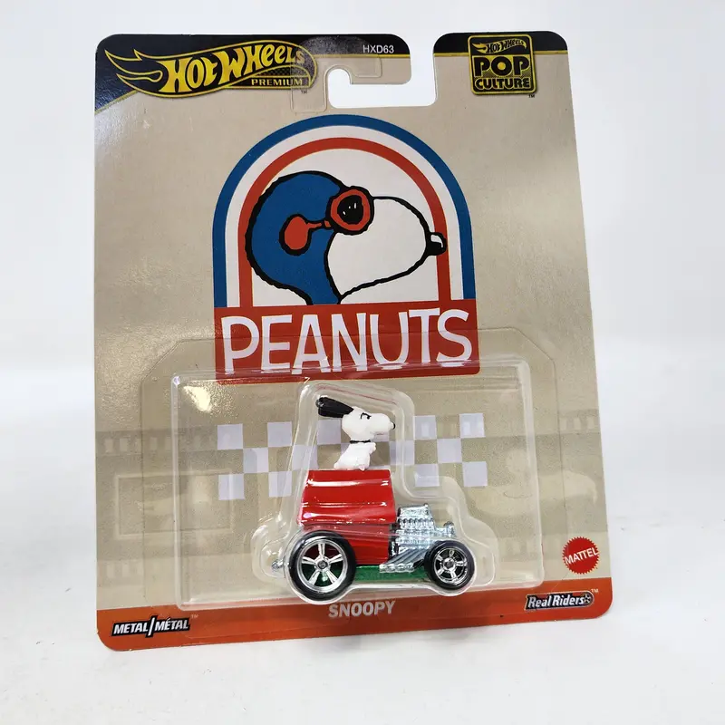 Snoopy Peanuts * 2025 Hot Wheels Premium Pop Culture Case M 1
