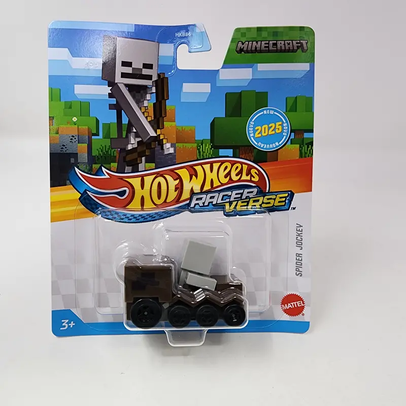 Spider Jockey Minecraft * 2025 Hot Wheels Racer Verse Case J * New! 1
