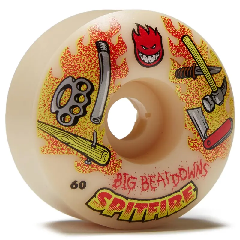 Spitfire Big Beatdown Classic Formula Four Skateboard Wheels | 60Mm 99D 1