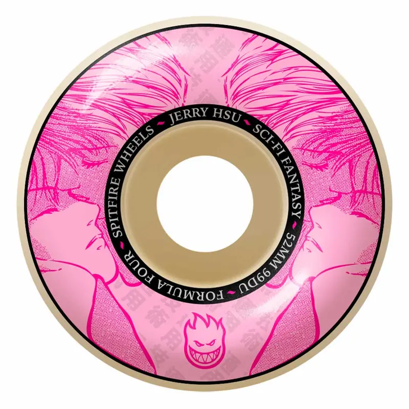 Spitfire Jerry Hsu Sci-Fi Skateboard Wheels - F4 Classic 52Mm 99A 1