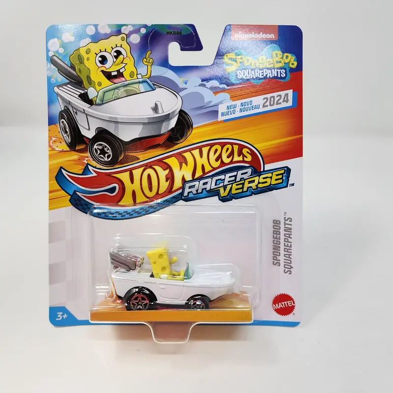 Spongebob Squarepants First Edition * 2024 Hot Wheels Racer Verse Case K 1