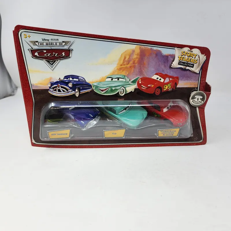 Sponsorless Mcqueen Flo, Doc * Disney Pixar The World Of Cars  Story Tellers 1
