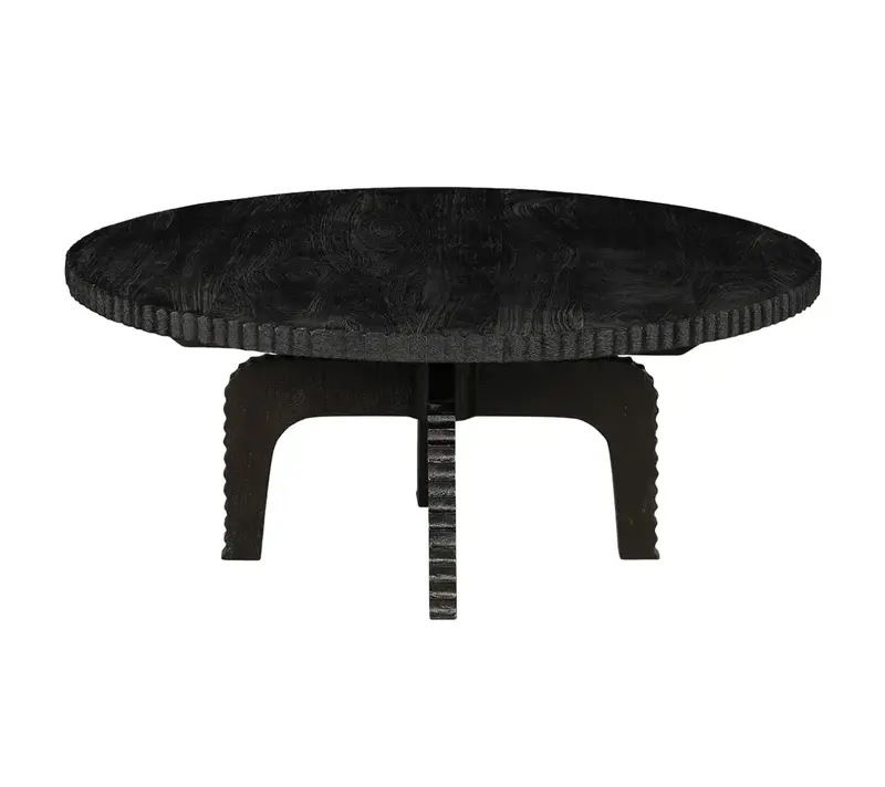 Spur Acacia Wood Coffee Table - Matthew Izzo Collection 1