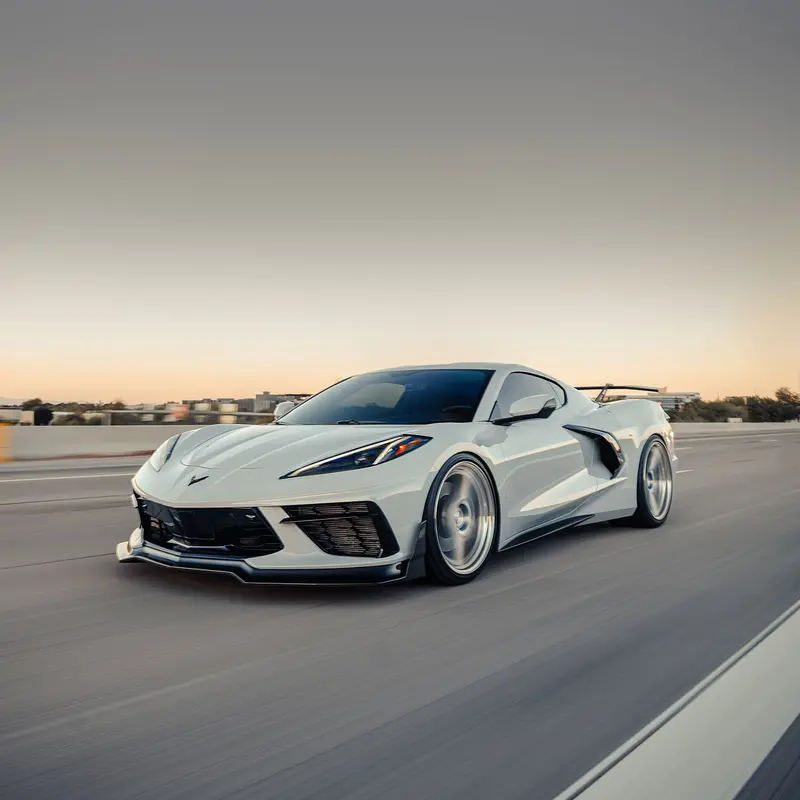 St Front Splitter | Carbon Fiber | Corvette C8 1