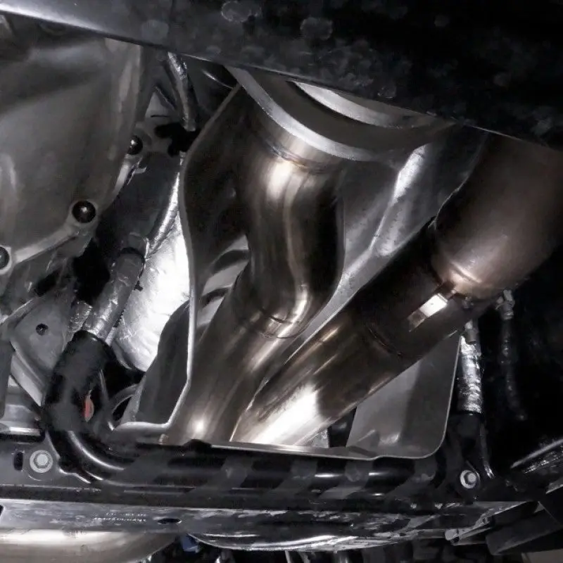 Stainless Works 2017 F-150 Raptor 3.5L 3In Downpipe High-Flow Cats Factory Connection 2