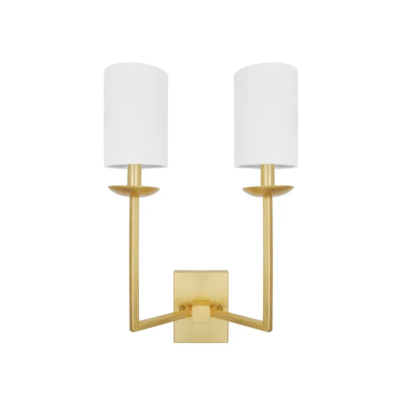 Stanley Gold Leaf Wall Sconce 1