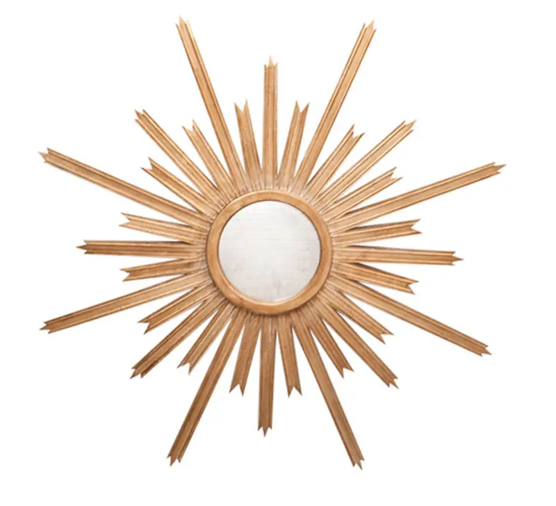 Starlata Starburst Mirror - Gold Or Silver Leaf 1