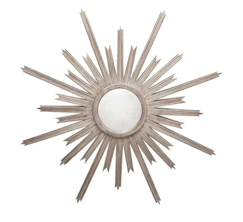 Starlata Starburst Mirror - Gold Or Silver Leaf 2