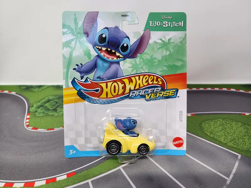 Stitch Disney Lilo & Stitch * 2025 Hot Wheels Racer Verse New! Case R 1