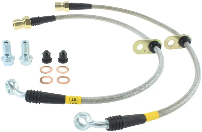 Stoptech 10+ Camaro Ss V8 Stainless Steel Front Brake Lines 1