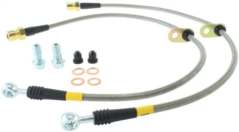 Stoptech 10+ Camaro Ss V8 Stainless Steel Rear Brake Lines 1