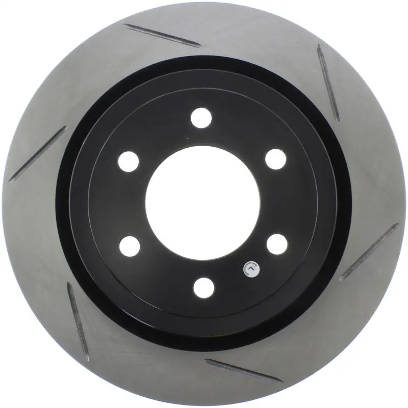 Stoptech 2018 Ford F-150 Sport Slotted Rear Left Brake Rotor 1